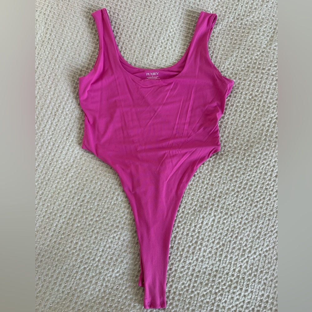 Plumb Pink Women's Bodysuit